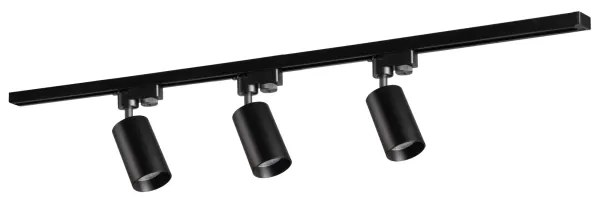 Bodové svietidlo do lištového systému MARIBEL 3xGU10/10W/230V +1 m lištový systém