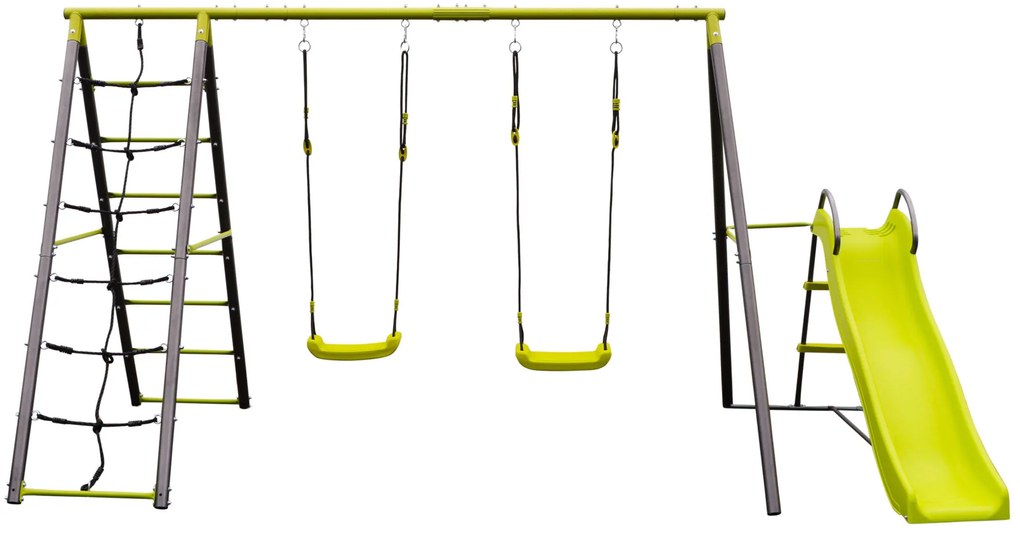 Záhradná hojdačka G21 Tacoma 1 so šmykľavkou