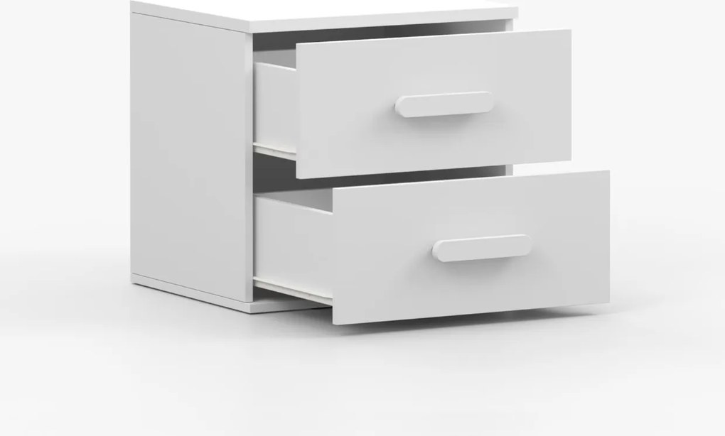 Nočný stolík SMYK - biely (viac variant)