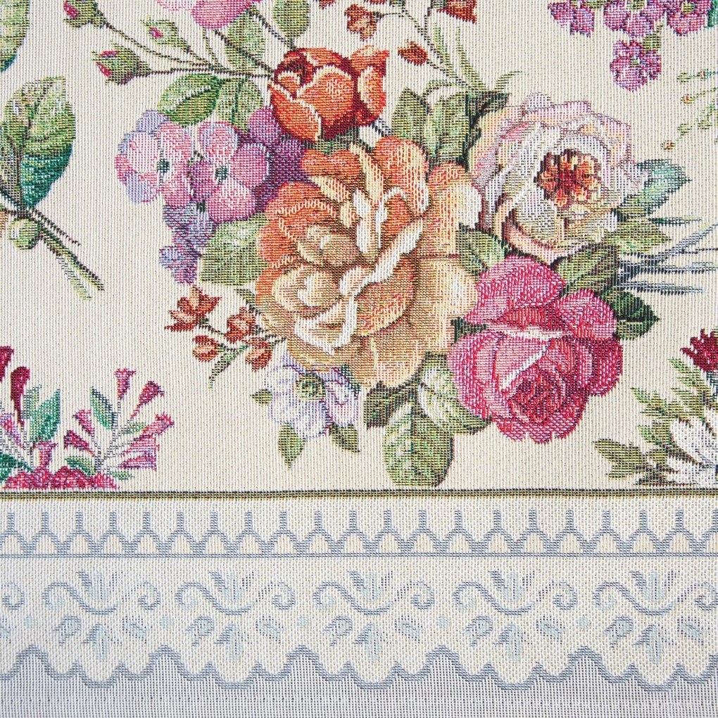 GOBELÍNOVÝ OBRUS SRE 100X100 CM VZOROVANÝ