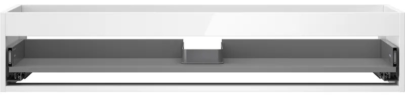 Mexen Box-A, závesná skrinka 120 cm, 1 zásuvka, biela lesklá, 91AX0-1200-235-1-00