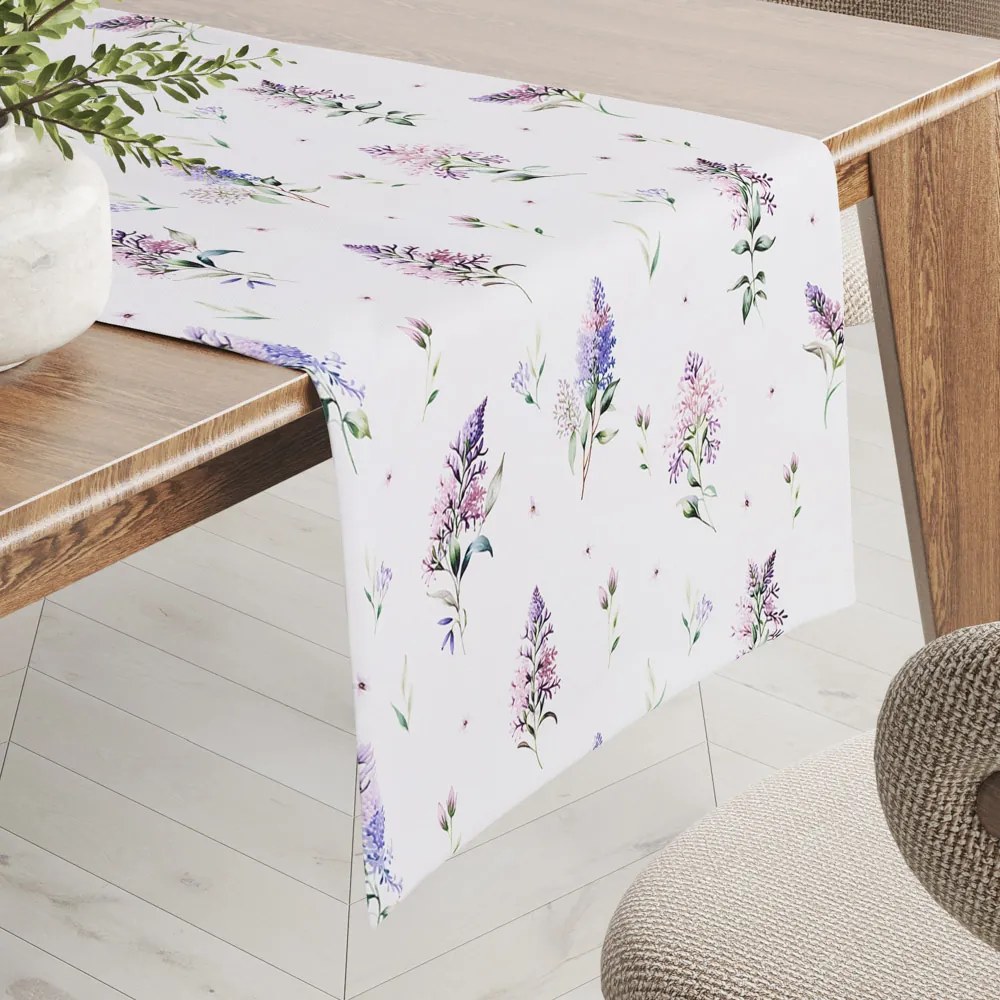 Biante Teflónový behúň na stôl TF-105 Orgovány na bielom 20x120 cm
