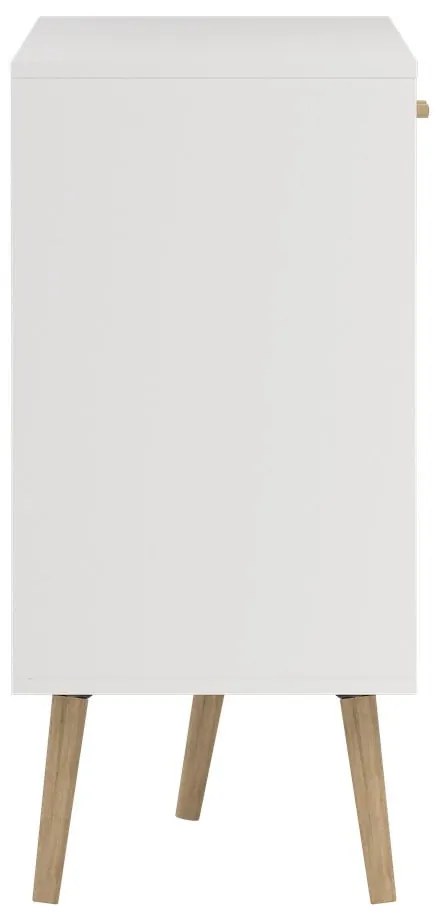 Biela nízka komoda 149x82 cm Bodo – Tvilum