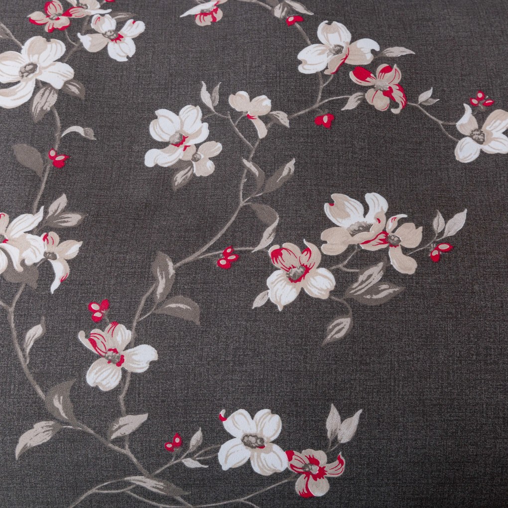 Flanelové obliečky z mikrovlákna BLOSSOM sivé Rozmer obliečky: 70 x 90 cm | 140 x 200 cm