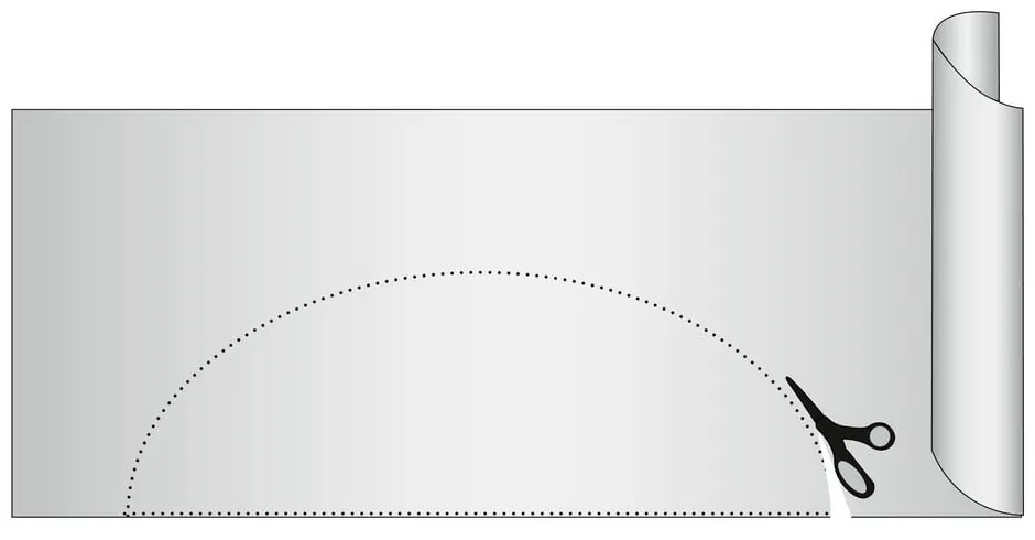 Čierna protišmyková podložka do zásuvky Wenko Anti Slip, 150 x 50 cm