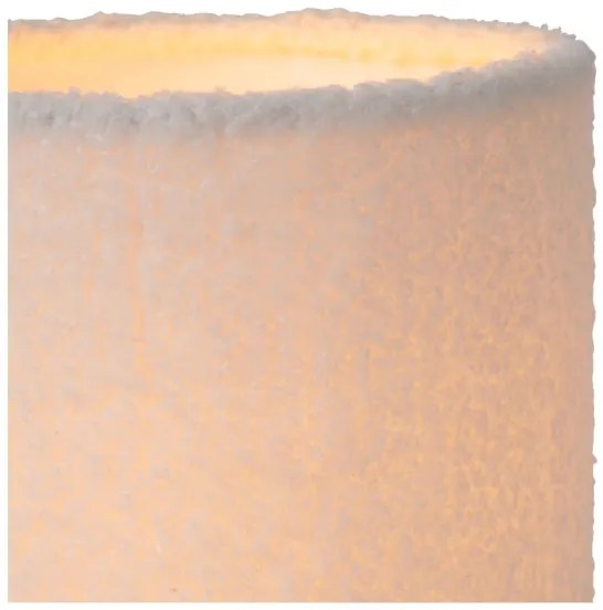 Lucide 10516/01/38 - Stolná lampa WOOLLY 1xE14/40W/230V krémová