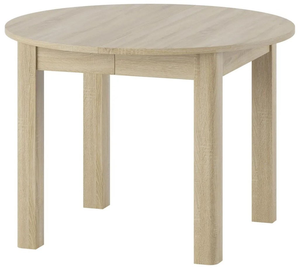 Rozkladací jedálenský stôl Indus 105/240 cm dub sonoma