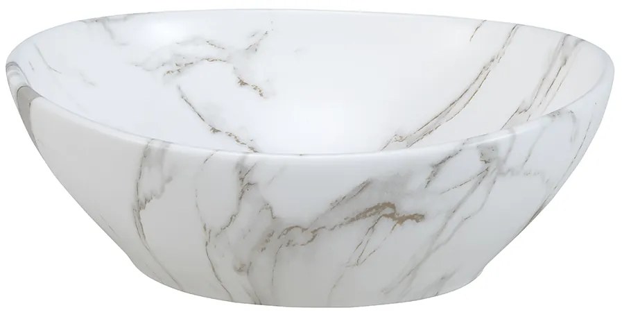 Umývadlo na dosku Pati biele