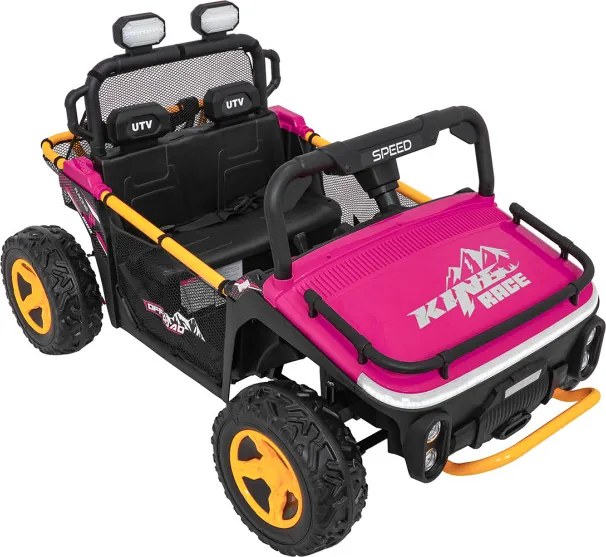 Elektrické autíčko Buggy UTV SPEED ružové