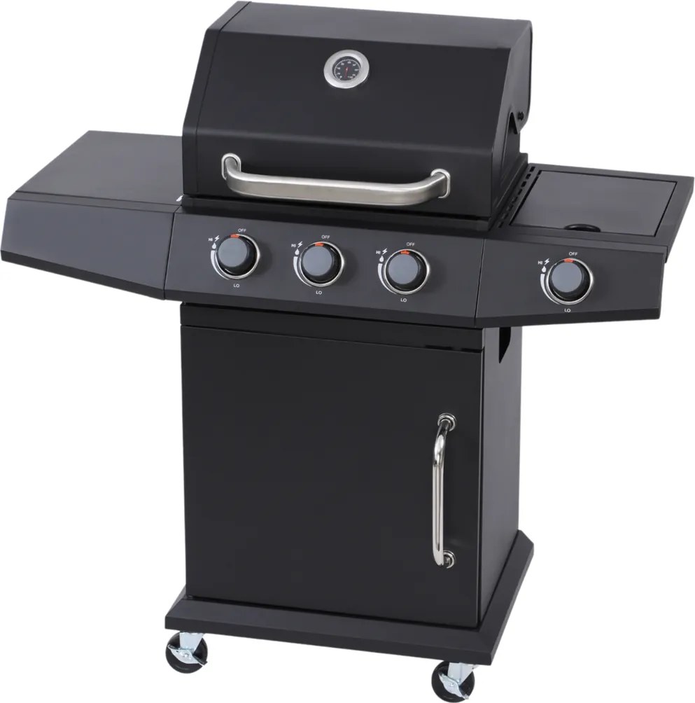 BBQ Meeting 3+1 PLYNOVÝ GRIL S REDUKTOROM 10,3 kW *8069