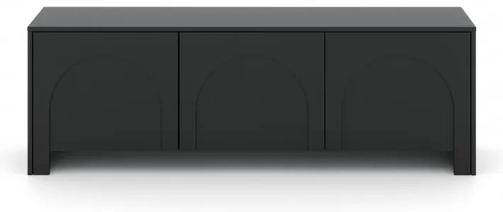 TV stolík/skrinka Arcana 3D (čierna). Vlastná spoľahlivá doprava až k Vám domov. 1123685
