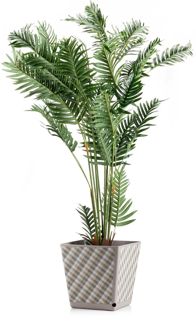 PLASTOVÝ KVETINÁČ PILEA TX2 30X30 CM VIACFAREBNÁ
