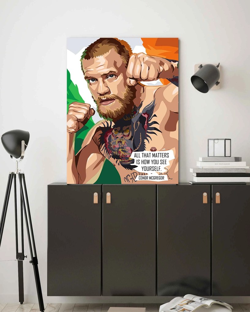 Gario Obraz na plátne Conor McGregor - Nikita Abakumov Rozmery: 40 x 60 cm