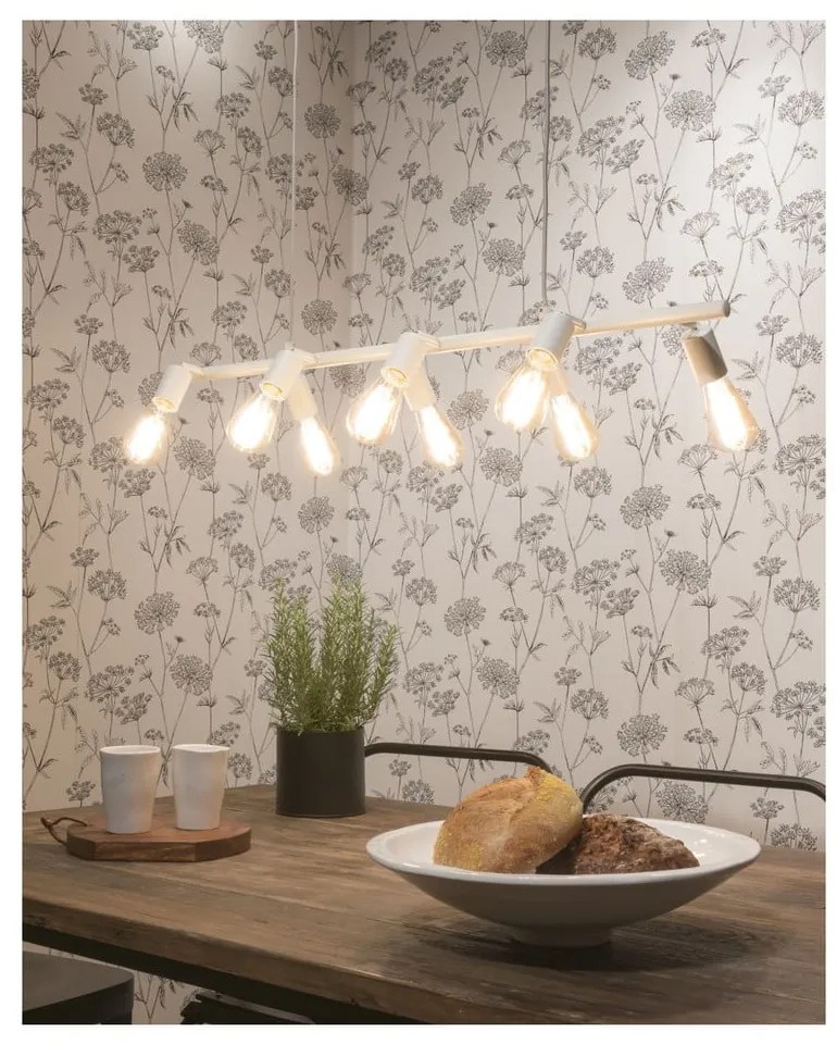 Biele závesné svietidlo Miami – it's about RoMi