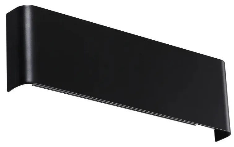 Ideal Lux - LED Nástenné svietidlo DELTA LED/10W/230V 3000K 30 cm CRI 90 čierna