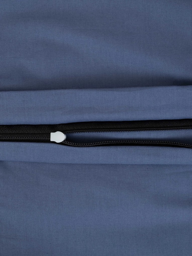 Francúzské bavlnené obliečky Renforcé – Jasmine námornícka modrá