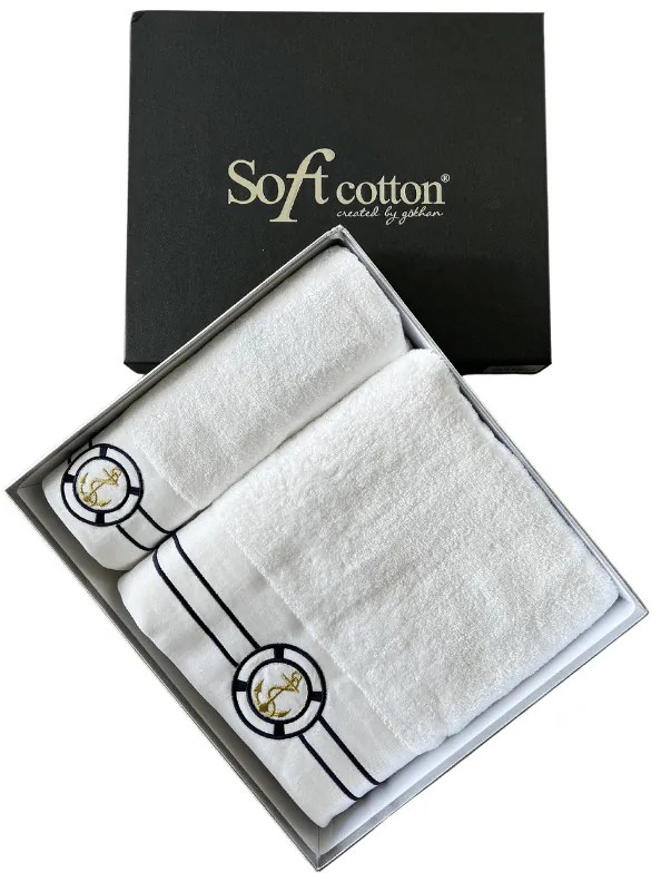 Soft Cotton Uterákov MARINE MAN 50x100 cm + 85x150 cm