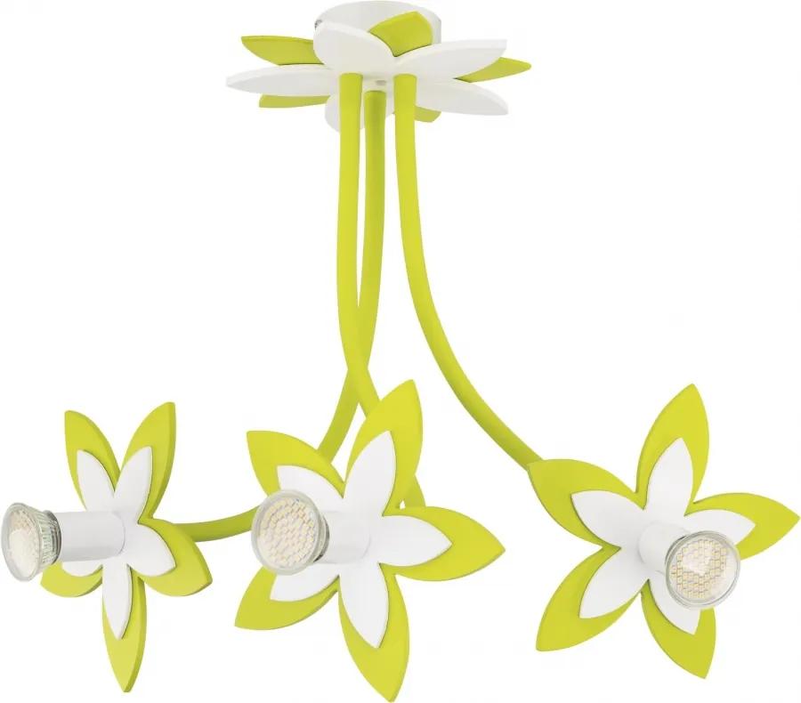 Detské svietidlo Nowodvorski FLOWERS GREEN III, h=50 cm 6898