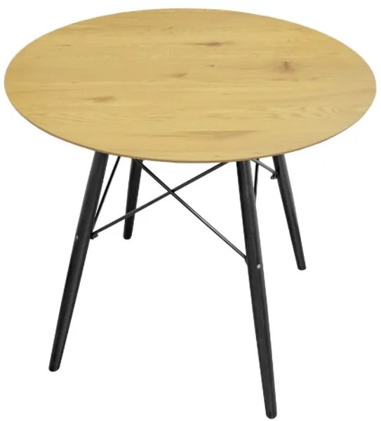 TRENDIE Jedálenský stôl EDDIE 90 cm dub