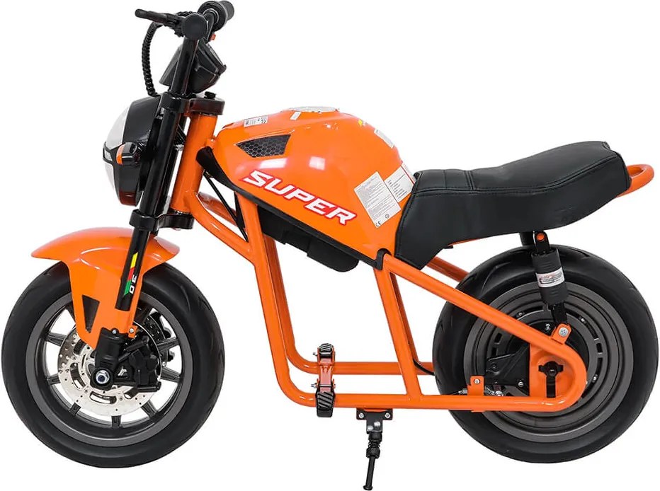 Ramiz Detská motorka SUPERMOTO, oranžová