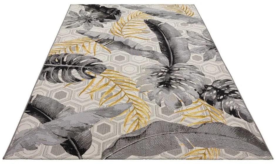 Žltý/sivý vonkajší koberec 120x180 cm Flair – Hanse Home