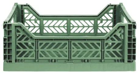 Úložný box AY-KASA - MIDI - Almond Green