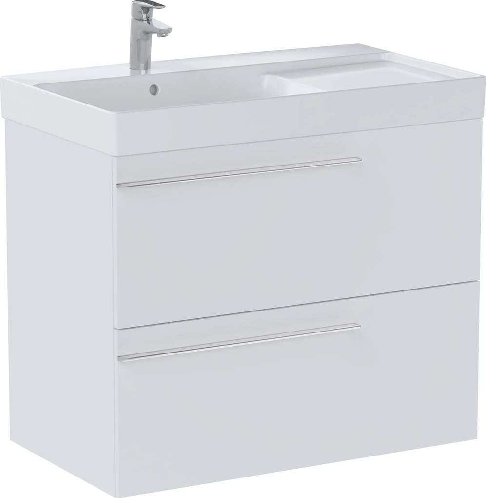 Roca Ella umývadlo so skrinkou 80 cm biała A851912529