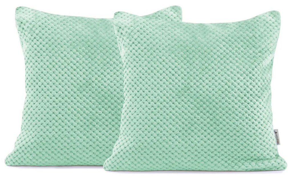 Povlak na vankúš DecoKing HENRY 45x45 cm mätový