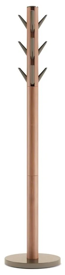 Vešiak FLAPPER 165x57 cm sv. orechová, zlatá