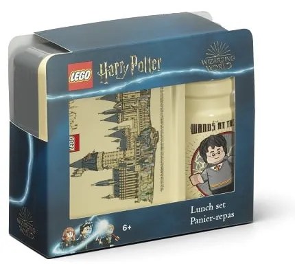 Detský desiatový box s fľašou 2 ks Harry Potter - LEGO®
