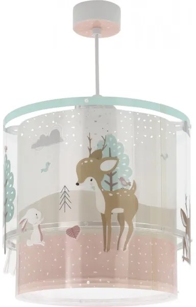 Dalber 61272 - Detský luster LOVING DEER 1xE27/60W/230V