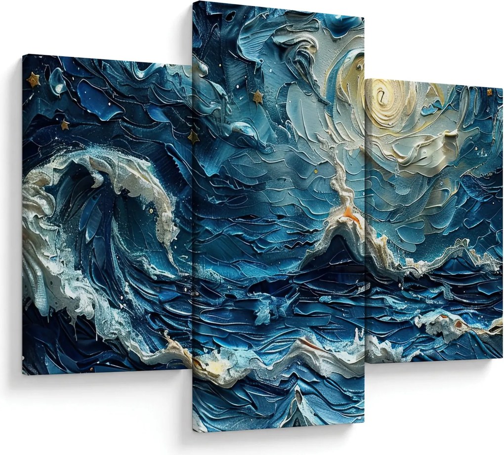 Obraz - Maľba oblohy a mora (90x60 cm)