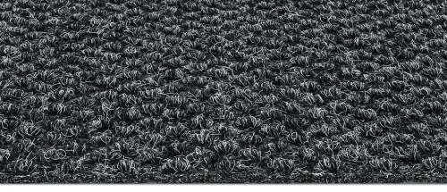 Koberce Breno Metrážny koberec REWIND 900 Braille 2266, šíře role 400 cm, sivá, čierna
