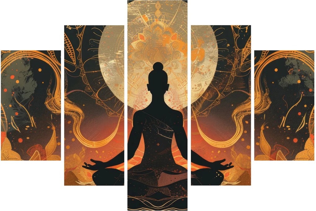 Obraz - Meditácia (150x105 cm)