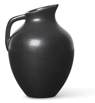 Mini váza Ary, stredná – čierna