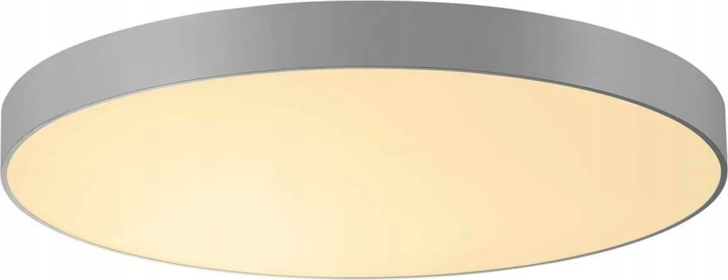 Slv Big White Medo 90, stropné svietidlo, Led, 3000K, okrúhle, striebrošedé, p