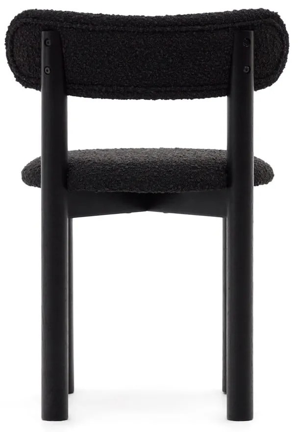 Čierne jedálenské stoličky v súprave 2 ks Nebai – Kave Home