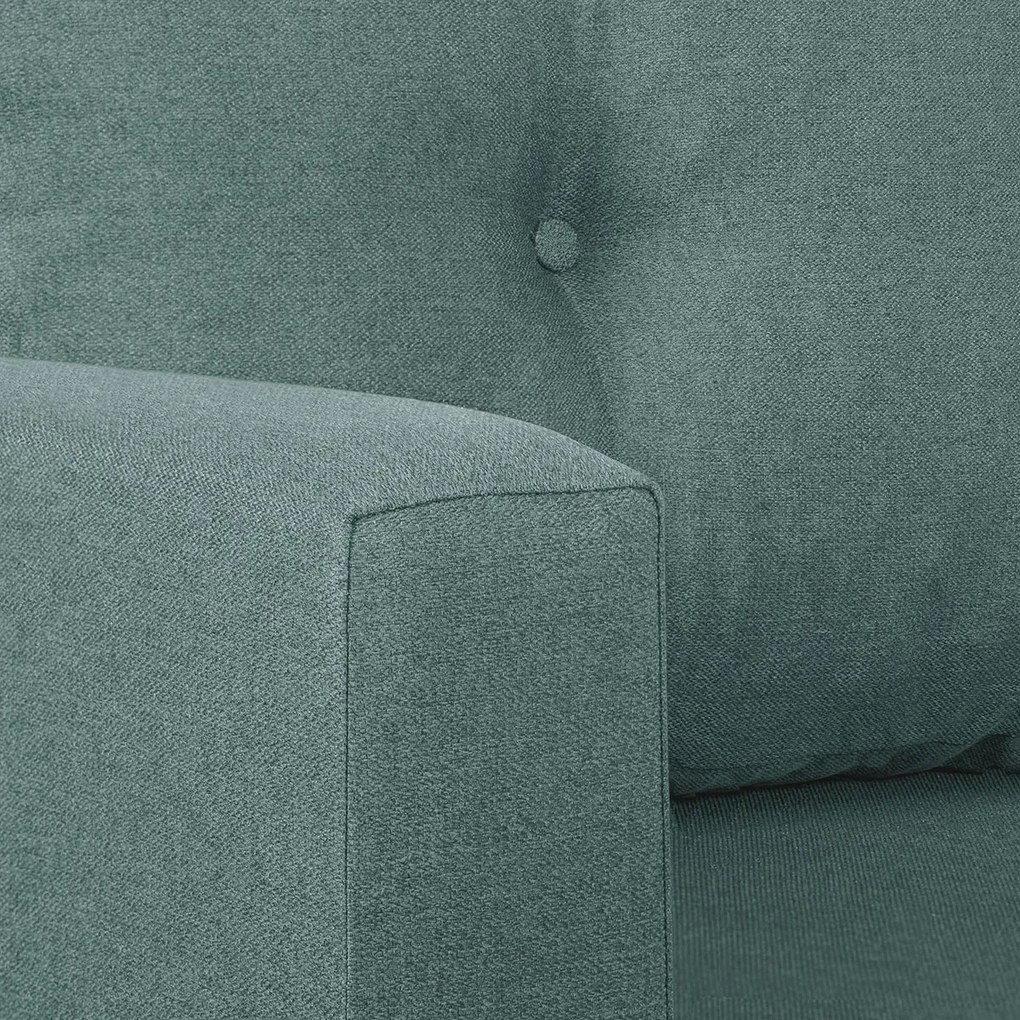 Rozkládací rohová sedací souprava DORIS Mentolová