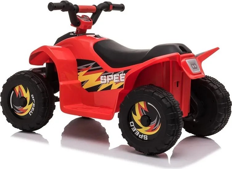 LEAN CARS Elektrická štvorkolka XMX612, červená