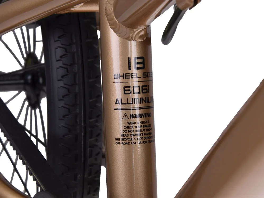 Detský bicykel Gold 18" RoyalBaby RB18-45 - zlatý