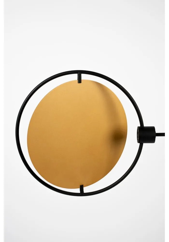 LED stmievateľné závesné svietidlo v okrovožltej a čiernej farbe Sirius – Zuiver