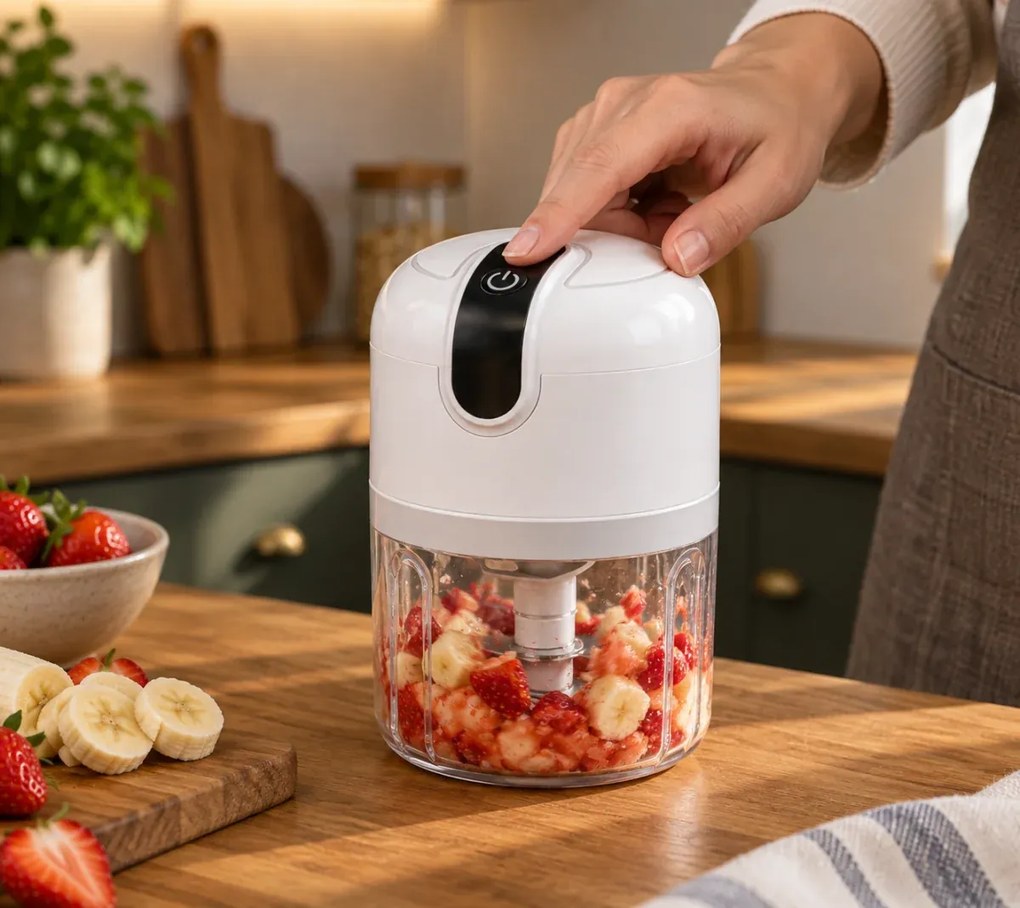 Inteligentný akumulátorový elektrický sekáčik - 250 ml