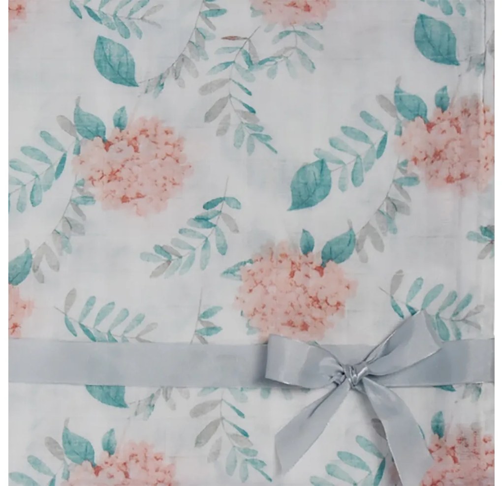 Vulpi Bambusová EKO plienka 120 x 120 Farba: kvety
