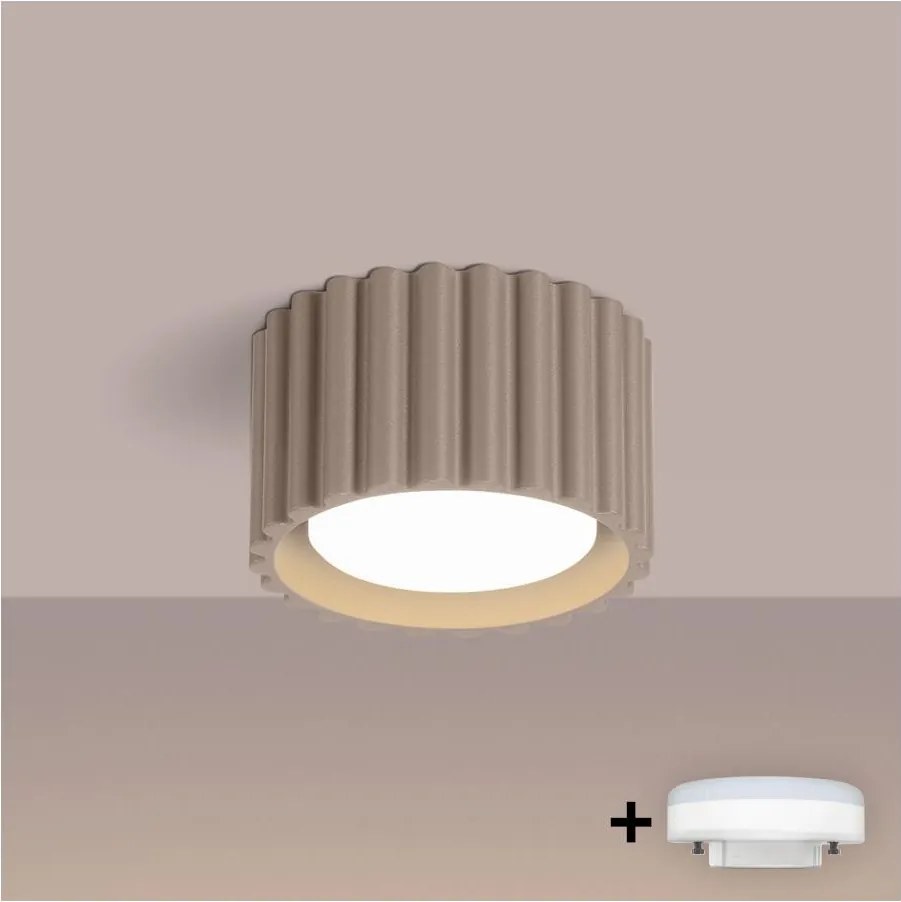 Brilagi - LED bodové svietidlo SFERA 1xGX53/30W/230V priemer 10 cm taupe