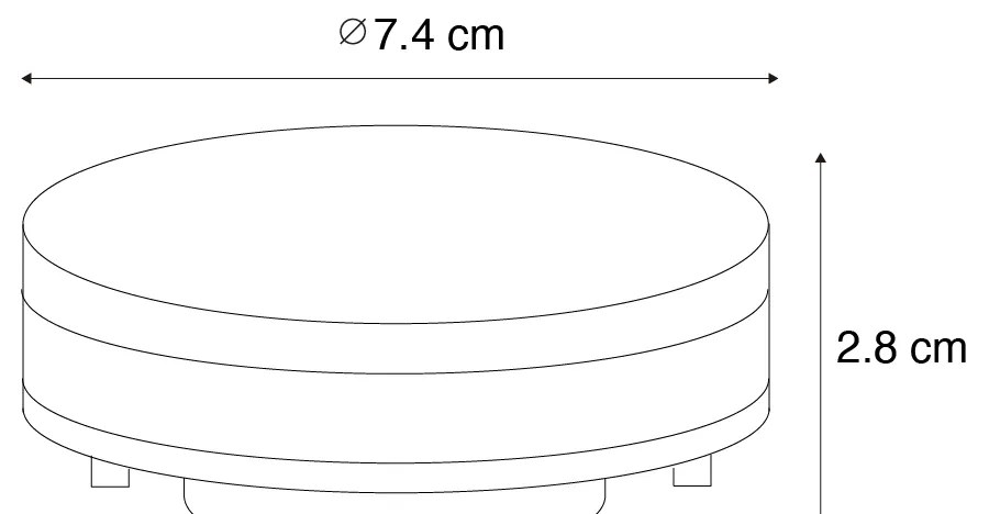 Sada 5 inteligentných stmievateľných LED žiaroviek GX53 9W 806LM 2700K-6500K