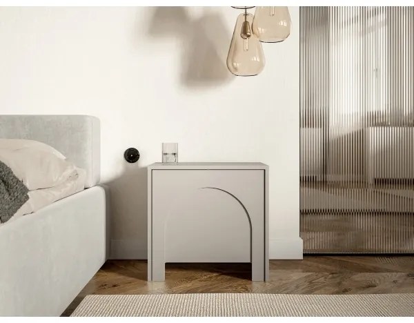 Nočný stolík NIO kašmírový/béžový