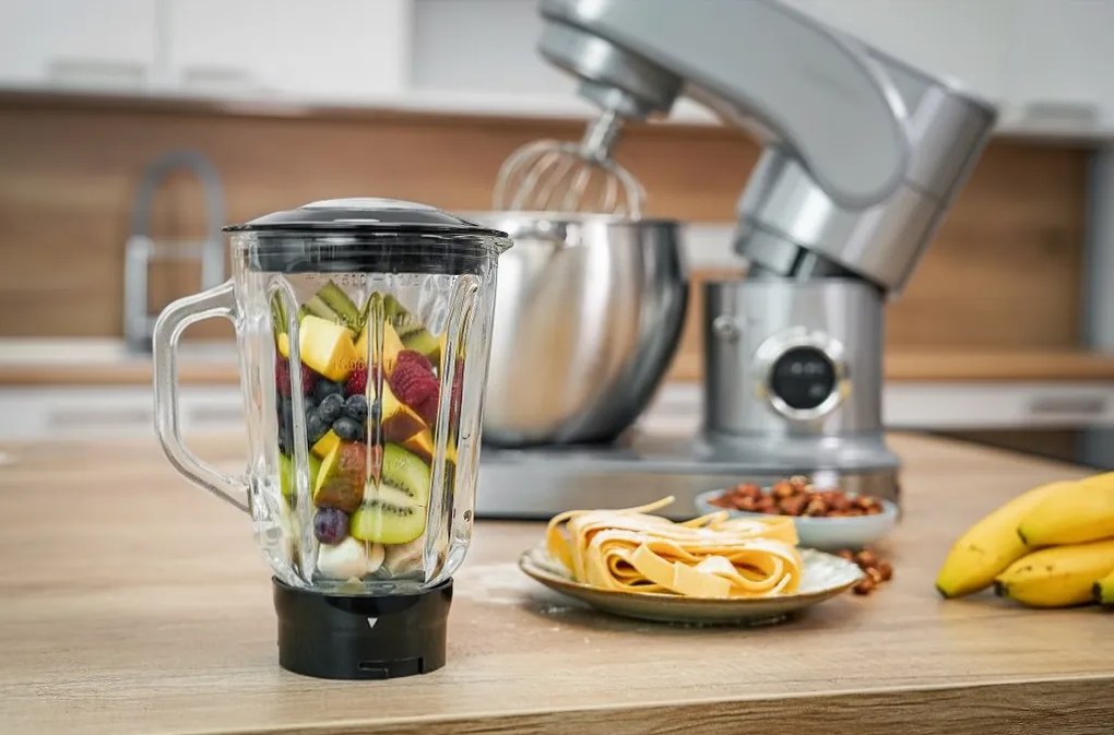 Celokovový kuchynský robot BestBerg BBR-20SG / 2500 W / 10 l / 12 rýchlostí