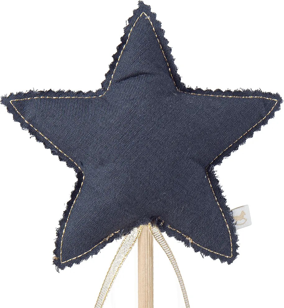 Ľanový kúzelný prútik grafitový so zlatom