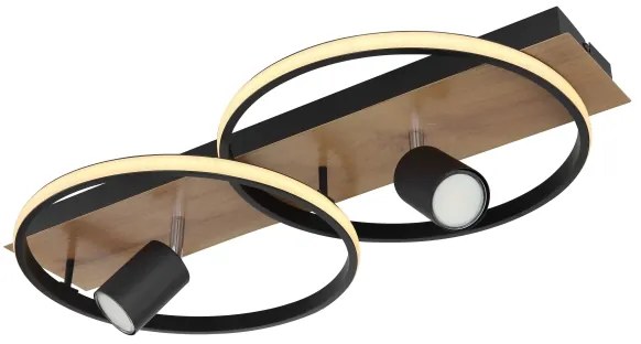 Globo 67309-36 - LED Stropné svietidlo DANNY 2xLED/18W/230V + 2xGU10/35W/230V