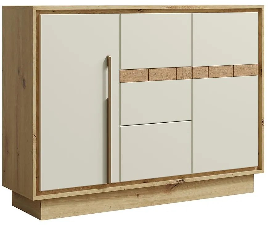 Komoda  Keks K12 2D 3S cashmere